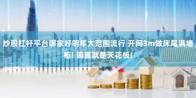 炒股杠杆平台哪家好明年大范围流行 开间3m做床尾满墙柜! 简直就是天花板!
